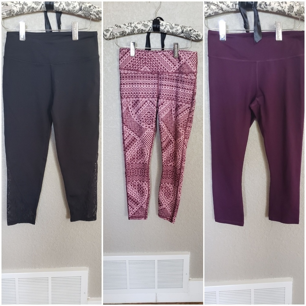Fabletics leggings set of 3!!